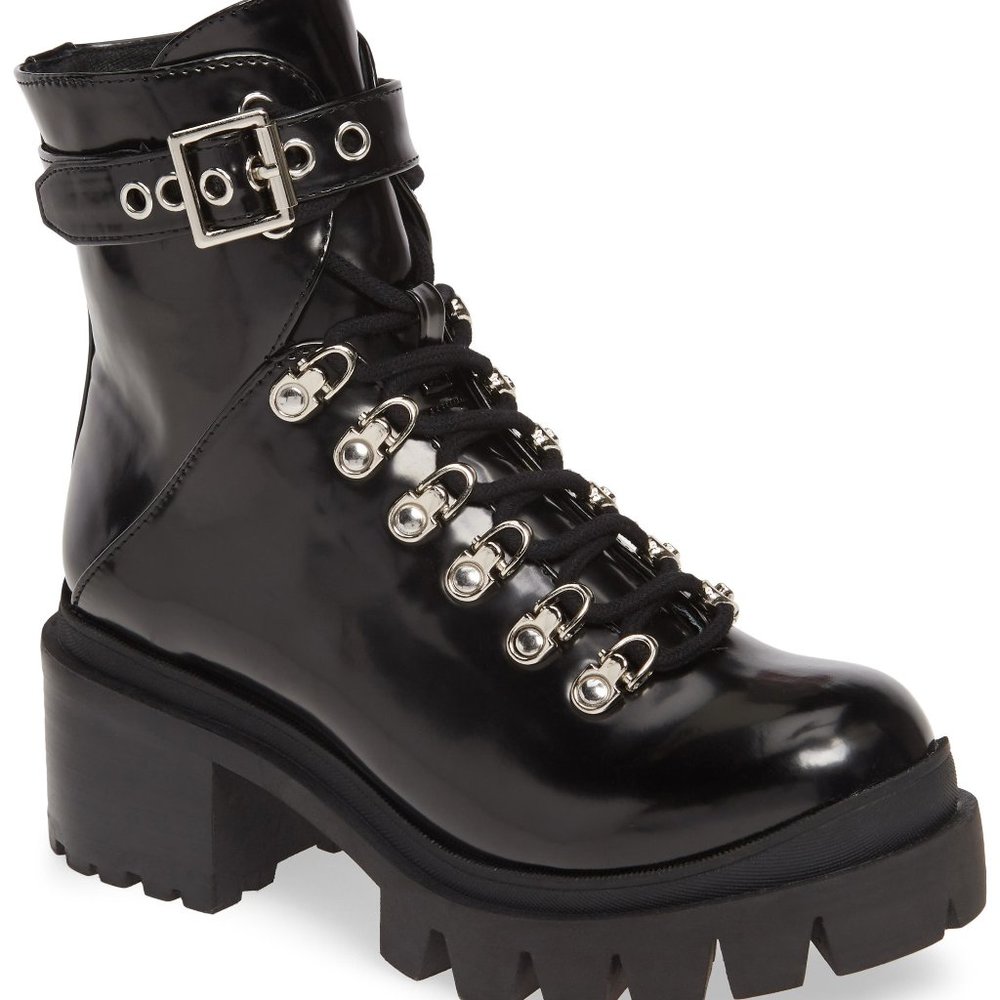 Jeffrey Campbell Czech Platform Combat Boot